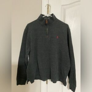 Ralph Lauren Polo half zip pullover sweater. Men’s size Large.